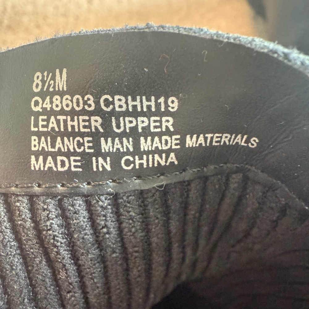 Men's Black Leather Shoes